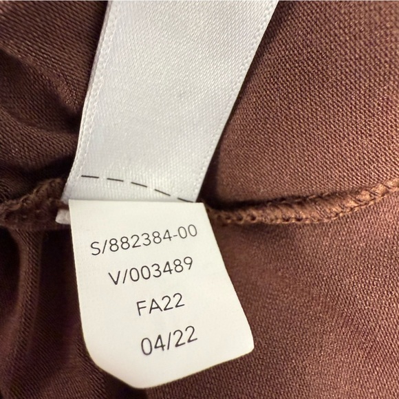 Athleta All Around Ruched Top Plus Size 3X Brown Long Sleeve Activewear Workout - Picture 10 of 10